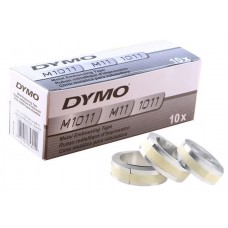 Dymo M1011 Metalic Embossing Tapes metal tapes  SC0035800 Aluminum Adhesive Tape 10 pieces / lot